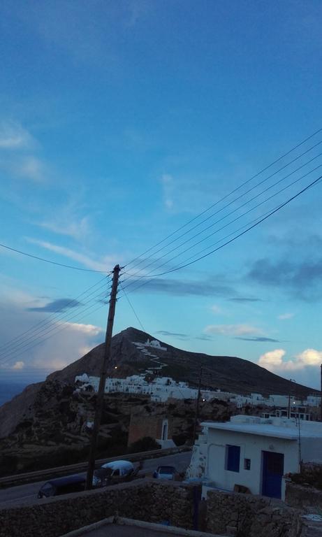 Light Blue Home Folegandros Town Экстерьер фото