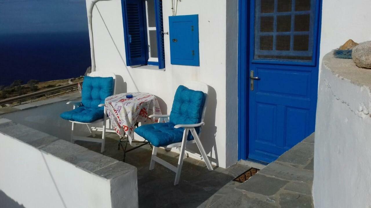 Light Blue Home Folegandros Town Экстерьер фото